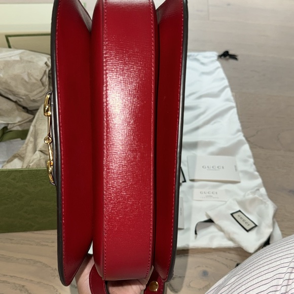 **SOLD** Gucci Horsebit 1955 Shoulder bag - Authentic - Picture 9 of 10